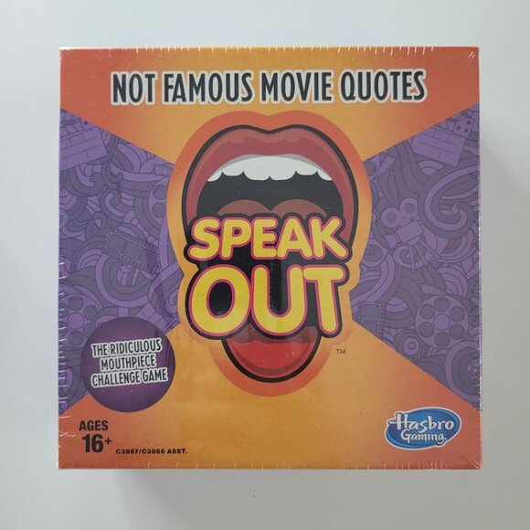Hasbro Speak Out Game Expansion Packs Two Sealed Sports Movie Quotes Cards Gift - Picture 3 of 8